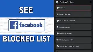 Как просмотреть список заблокированных пользователей Facebook на мобильном устройстве (2025)