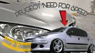 PEUGEOT 206 'rodas de 308' O NEED FOR SPEED DA VIDA REAL.