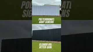 Project Completion: BCCI Sight Screens Installation!