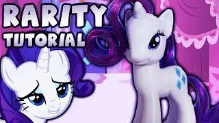MLP Rarity Toy DIY Mane Style Tutorial How to style My Little Pony Hair! | Alice LPS