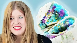 We Tried To Make Mermaid Food