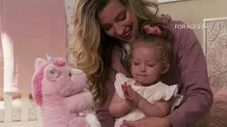 Gund Alora The Unicorn Animated Counting & Singing Plush on QVC