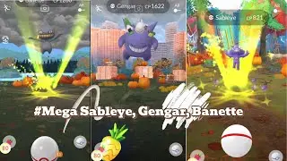 The return of Mega Sableye, Mega Gengar, and Mega Banette