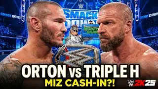 Requested Match: Randy Orton vs Triple H Universal Championship Match - WWE 2K25 Gameplay