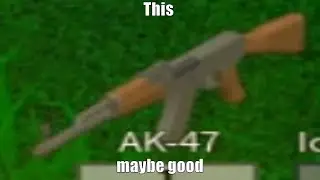 Playing R2DA with AK-74