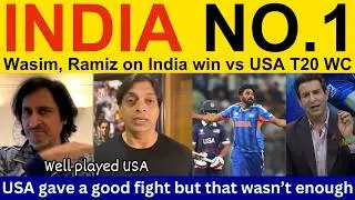 Shoaib Akhtar shocked on India won vs USA today | PAK Media, Ramiz Raja on IND vs USA | T20 WC 2026