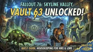Vault 63 Lore & Quest Guide: Housekeeping for Hire (Fallout 76)