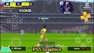 Наконец-то! Геймплей eFootball PES 2024 на PSP с комментариями Питера Дрюри 🎙️