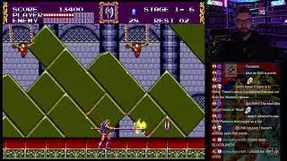 Castlevania Bloodlines on Genesis (FULL PLAY w Eric Lecarde) || 10-31-2025 || #356