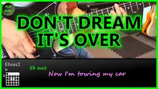 ✅ Crowded House - DON'T DREAM IT'S OVER ✅ Electric Guitar Cover | Guitar Tutorial.