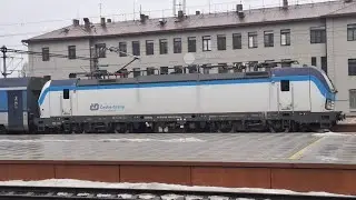 ČD VECTRON 193.690 S RAILJETEM 80-91.003 PRAHA HLAVNÍ NÁDRAŽÍ