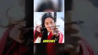 Mulan's Secret Revealed: The Epic Battle and Avalanche Finish #femalehero #moviereview #shorts