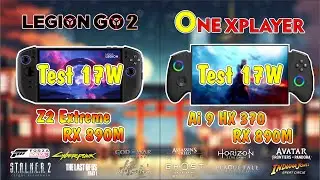 OneX Player X1 Pro & Legion go 2 Test Game 17W