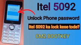 How to Unlock Itel 5092 Phone Password| Itel 5092 ka lock kese tode