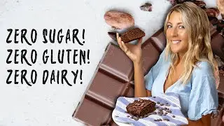 Healthy Chocolate Cake with ZERO Sugar!