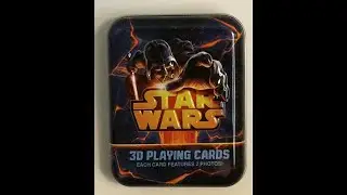 Star Wars 3d Playing Cards