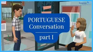 Portuguese Conversation: part 1 - Learn Portuguese through cartoons (with audio and subtitles)