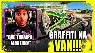 O Resk 12 transformou uma van em obra de arte!