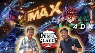 Demon slayer infinity castle movie review | crazy experience IMAX 4DX 🤯