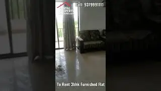 3bhk furnished flat @ Flamingo Society near Prozone Mall Aurangabad