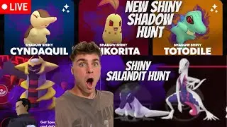 ✨NEW Shiny Salandit Hunt, NEW Shiny Shadow Hunt and Ho-Oh Raid Hour in Pokemon Go LIVE!✨