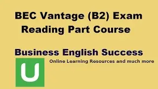✅ How to pass the BEC Vantage Reading Exam
