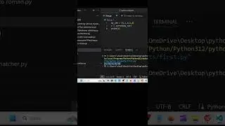Python coding challenge-345#shorts #shortsfeed #shortvideo #shortsvideo #python  #coding #short #ai