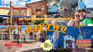 Аутлет-шопинг в Орландо и потрясающий день в Epcot! Видеоблог Walt Disney World.