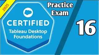 Tableau Desktop Specialist Practice Exam Questions - Part 16!!