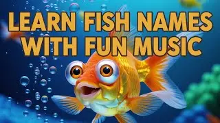Little Fish Adventure Song | Cute Kids Rhyme About Learning and Playing in the Ocean