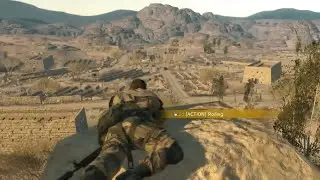 MGSV: The Phantom Pain - EP. 3, BLIND, NO MARKING, NO REFLEX MODE, NO HUD