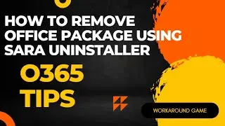 SARA office uninstall