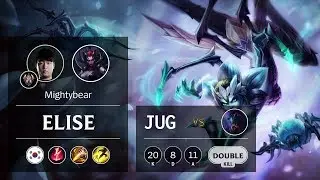 Elise Jungle vs Rek'Sai - KR Challenger Patch 9.24