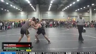 Grades 7 And 8 210 Trace Goemaat Southern Iowa Outlaws Vs Nicholas Lyman Ironhawk Wrestling Academ