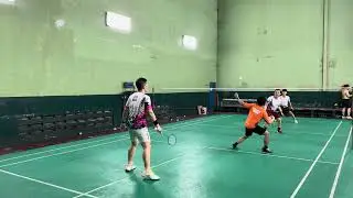 Franz / Erik vs Hendra / Farrel - Badminton for hobby (Bros)