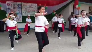 Humko Pyar Hai India Wale 🫡 Silchar kV School Students Performance in 77 Independence Day#dance