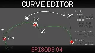 [Unity] 2D Curve Editor (E04: inserting and deleting points)