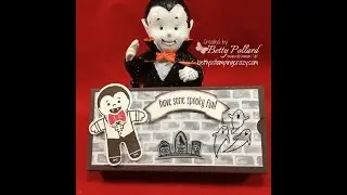 Vampire Flat Fold Treat Box