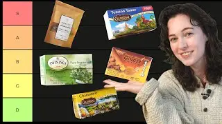 Herbal Tea Tier List | Ranking anxiety reducing teas 🍵
