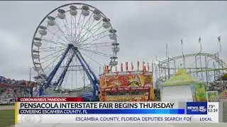 VIDEO: Pensacola Interstate Fair kicks off Thursday with COVID-19 changes