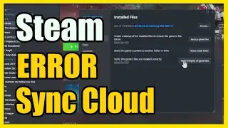 Как исправить ошибку синхронизации STEAM CLOUD на ПК (руководство по настройкам)