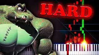 Klubba's Reveille (from Donkey Kong Country 2) - Piano Tutorial