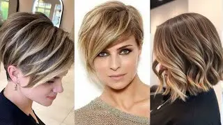 Short Hair Glow-Up The Magic of Blonde Highlights / Short Hair Blonde Transformation! ✂️✨