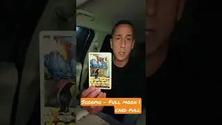 Scorpio - Full moon 1 card pull.  Walking away.