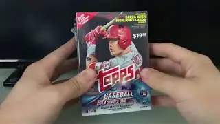 2018 Topps Baseball Series 1 Blaster Box Opening!