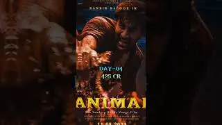 Animal 1st week worldwide box office collection 😱#shorts#viral#ytshorts#animal#arjanvailly