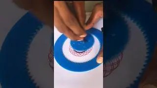 How make a beautiful geometric flower #shortvideo #drawing #relaxing