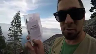 Geocaching Rubicon Trail at D.L. Bliss State Park, Lake Tahoe, California