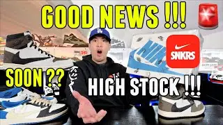 SORRY WAS WRONG !!! TRAVIS SCOTT FRAGMENT 2.0 COMING TO SNKR APP HIGH STOCK