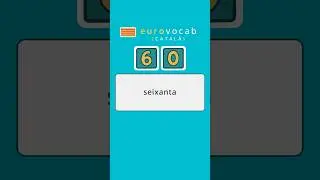 Learn Catalan - Countdown Timer (One Minute)